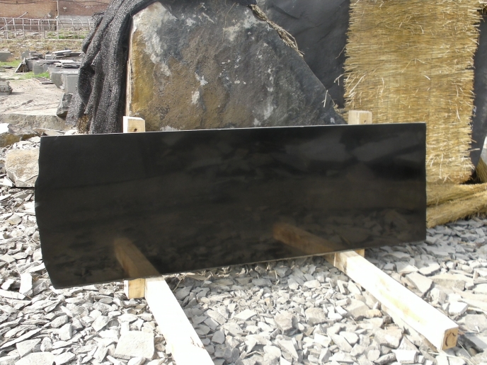 拋光面的蒙古黑